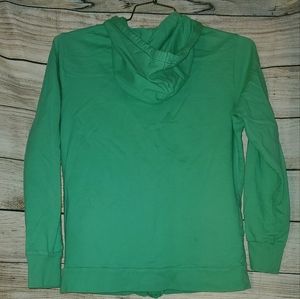 Nice green zip up hoodie